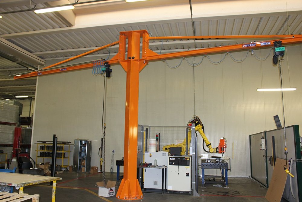 A Swing Jib Crane up to 200 kg